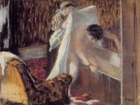 Degas, Edgar - Woman Leaving Her Bath